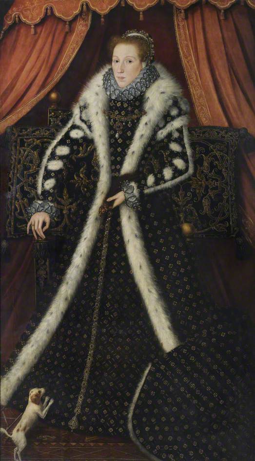 Lady Frances Sidney, vintage artwork by Steven van der Meulen, A3 (16x12") Poster Print