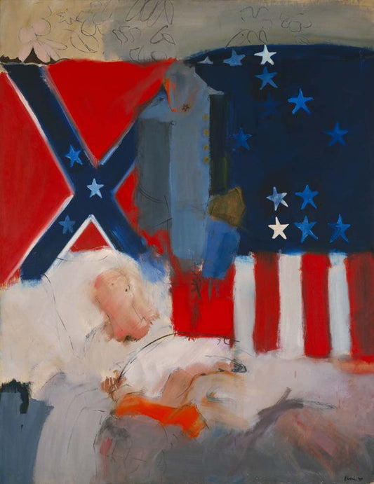 Larry Rivers - The Last Civil War Veteran, vintage art, modern poster print