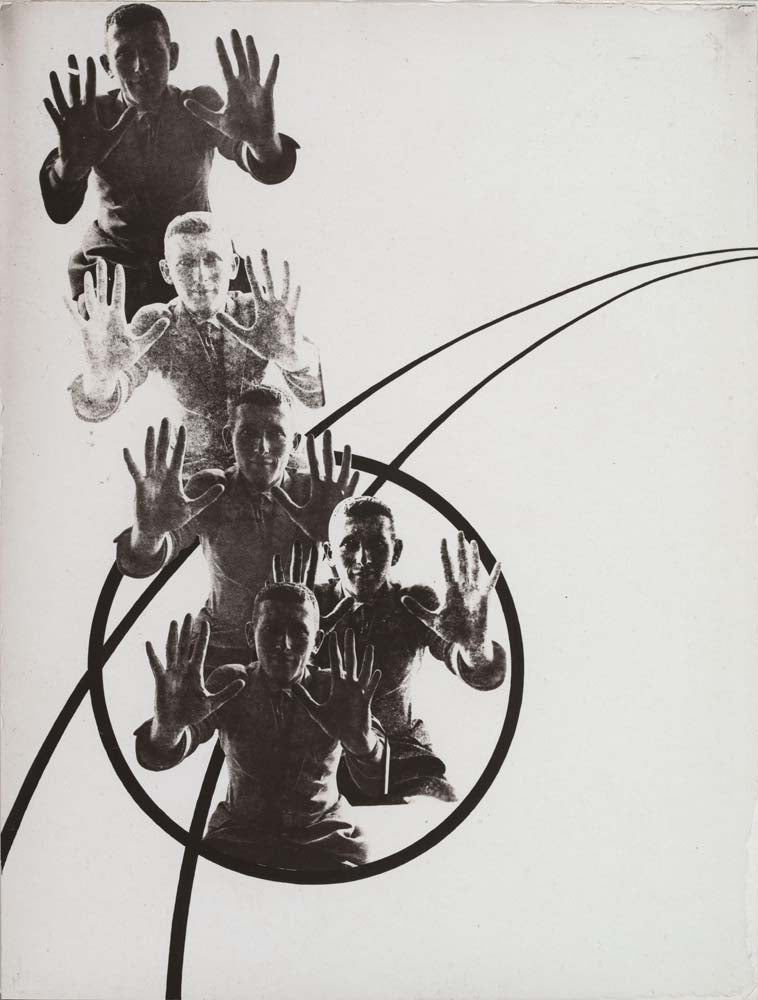 Laszlo Moholy-Nagy - The Law of Series., vintage historic photograph, modern poster print