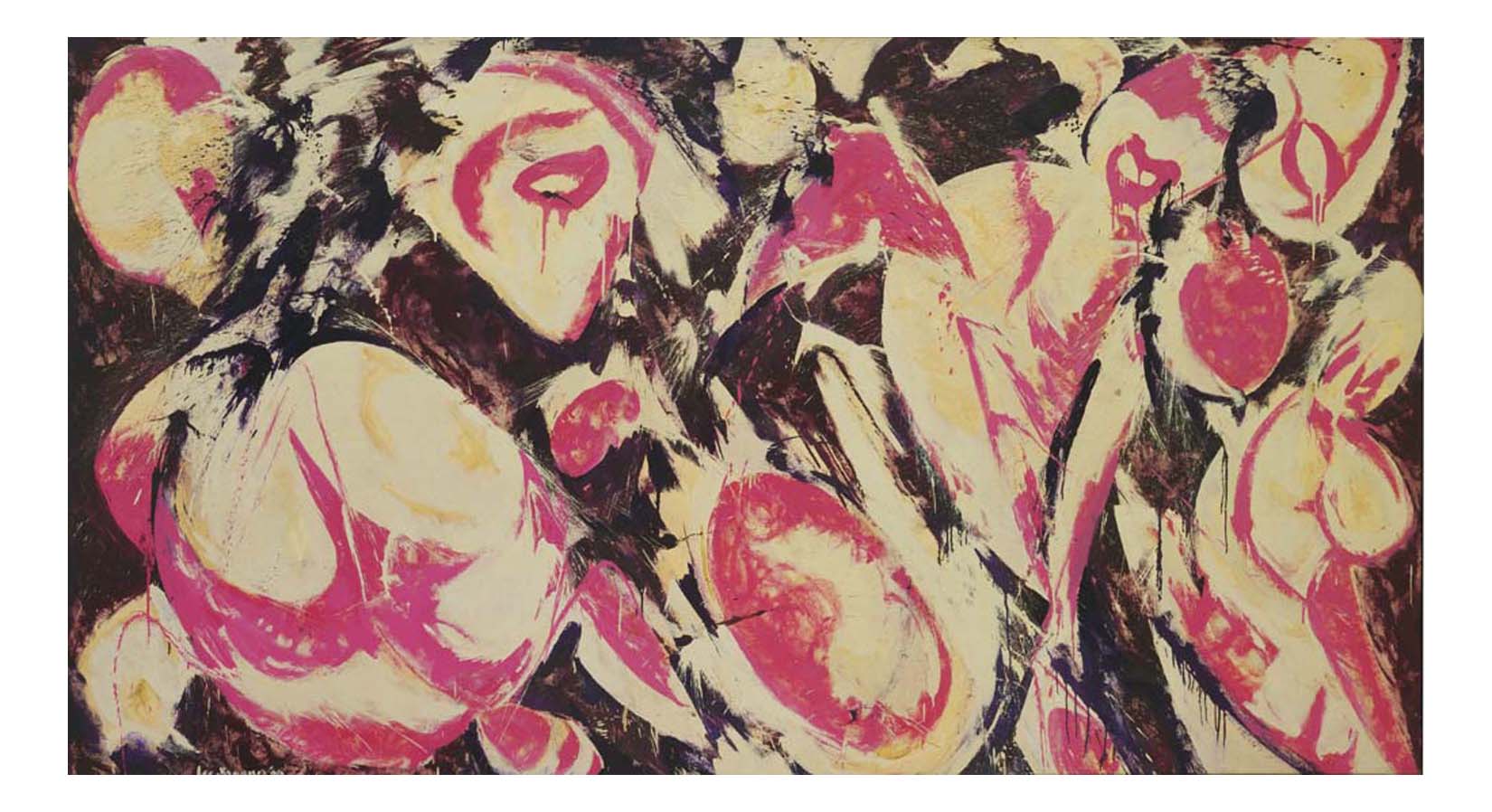 Lee Krasner - Gaea, 16x12" (A3) Poster Print