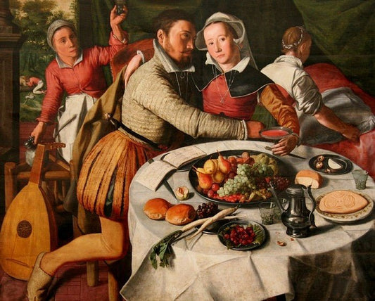 L'enfant prodigue, vintage artwork by Joachim Beuckelaer, A3 (16x12") Poster Print