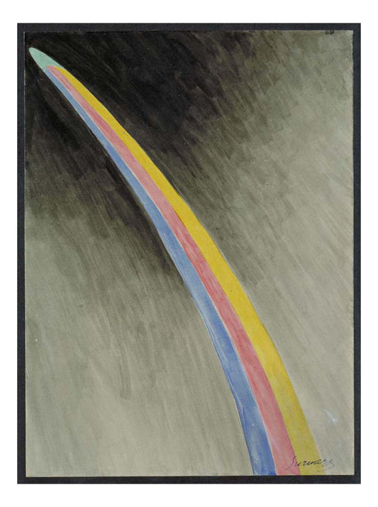 Leopold Survage - Colored Rhythm Study for the Film, 16x12" (A3) Poster Print