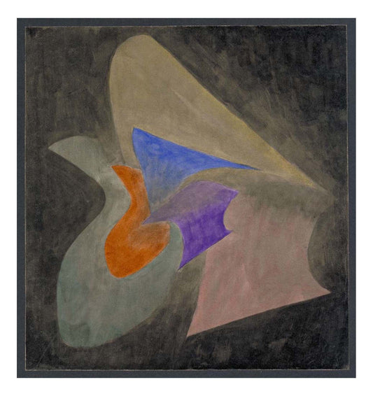 Leopold Survage - Colored Rhythm Study for the Film (20), 16x12" (A3) Poster Print