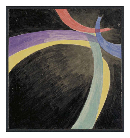 Leopold Survage - Colored Rhythm Study for the Film (35), 16x12" (A3) Poster Print