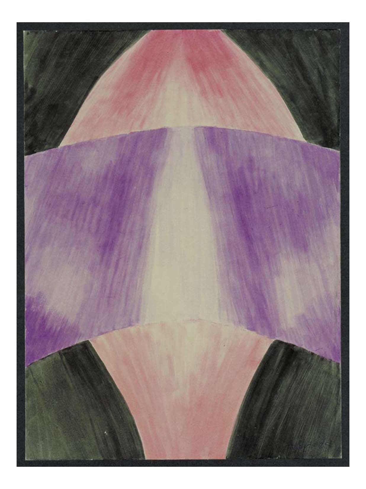 Leopold Survage - Colored Rhythm Study for the Film (4), 16x12" (A3) Poster Print