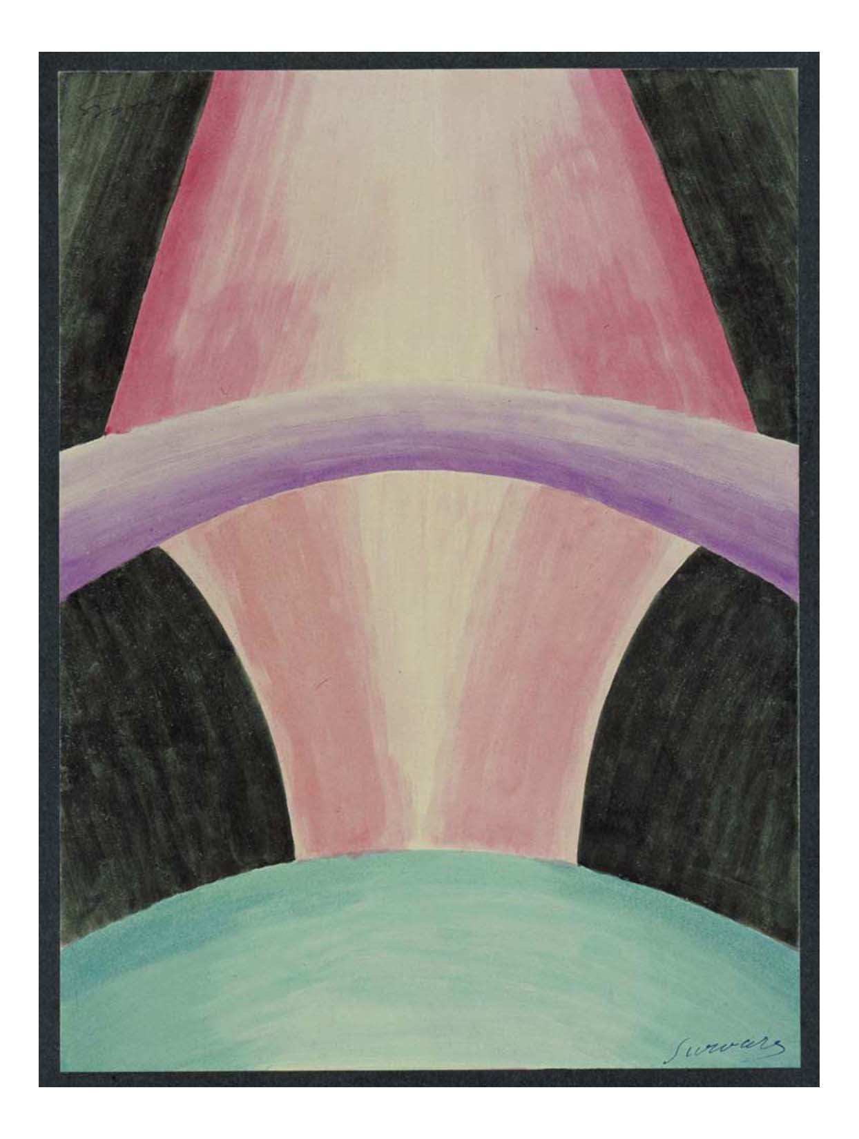 Leopold Survage - Colored Rhythm Study for the Film (5), 16x12" (A3) Poster Print