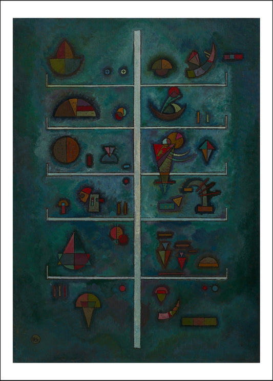 LEVELS by Wassily Kandinsky, 23x16"( A2 size ) Poster Print