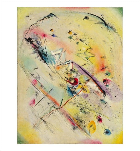 LIGHT PICTURE-6x4 by Wassily Kandinsky, 23x16"( A2 size ) Poster Print