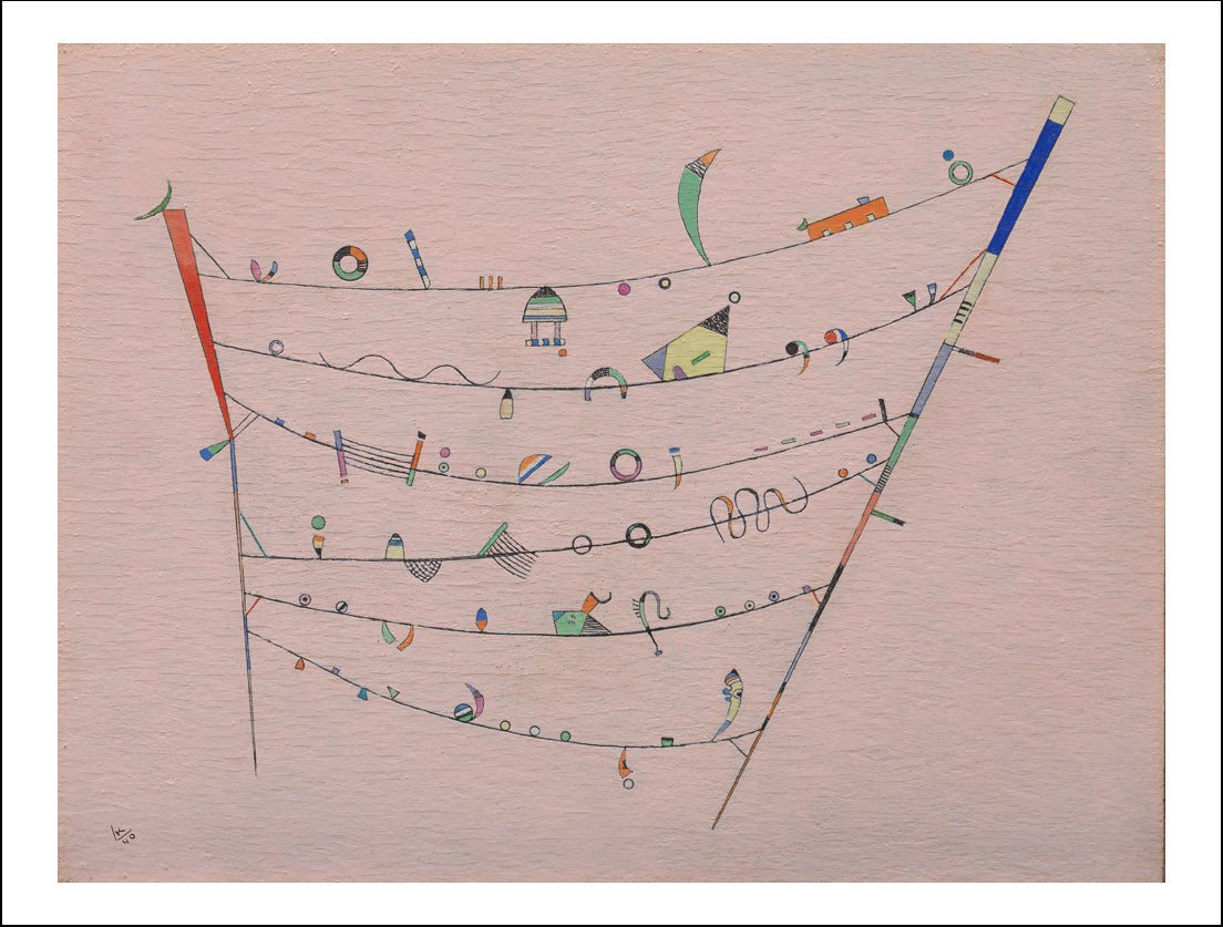 Little Accents, 1940 by Wassily Kandinsky, 23x16"( A2 size ) Poster Print