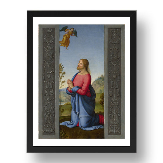 Lo Spagna: Christ at Gethsemane, Poster in 17x13"(A3) Frame