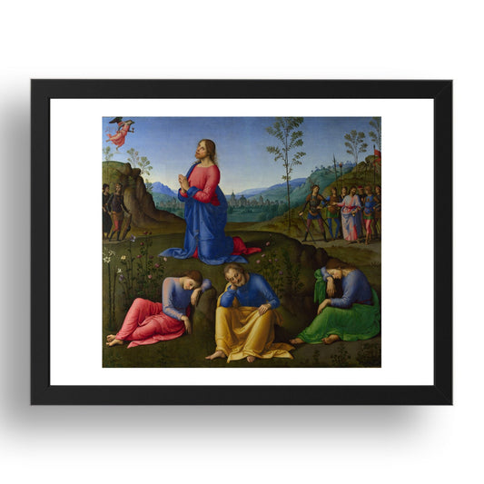Lo Spagna: The Agony in the Garden, Poster in 17x13"(A3) Frame