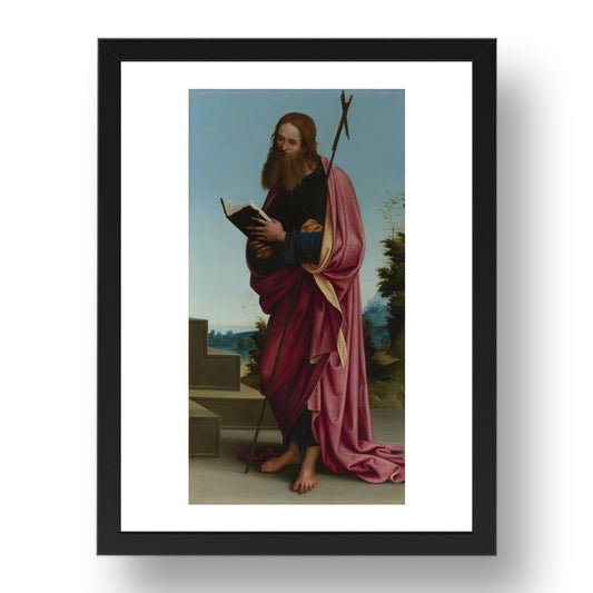 Lorenzo Costa: Saint Philip, Poster in 17x13"(A3) Frame