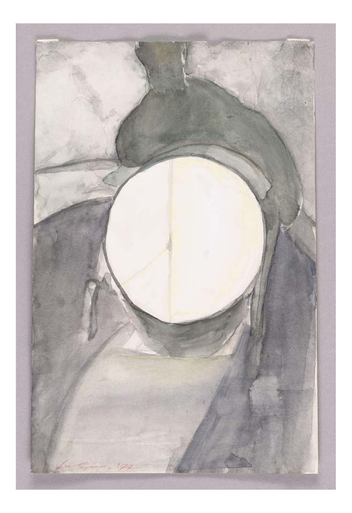 Luc Tuymans - Untitled (3), 16x12" (A3) Poster Print