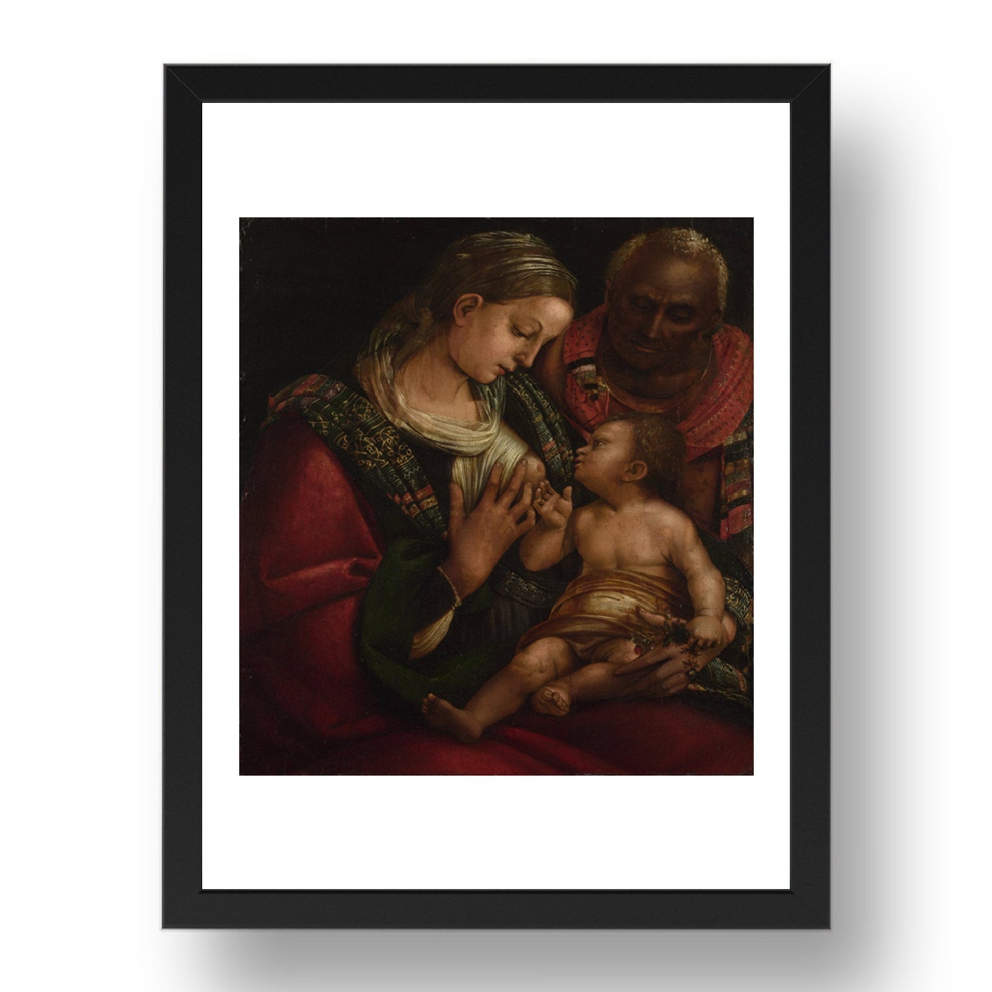 Luca Signorelli: The Holy Family, Poster in 17x13"(A3) Frame