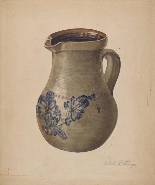 Lucille Pettijohn:Stoneware Pitcher,16x12"(A3) Poster