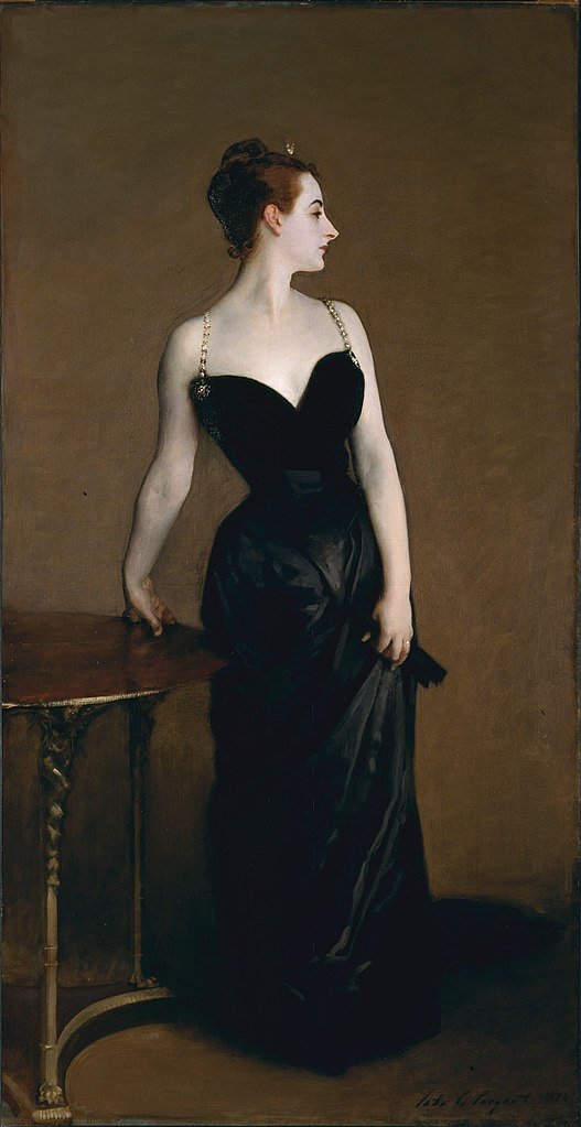 Madame X by John Singer Sargent, vintage art, modern poster print