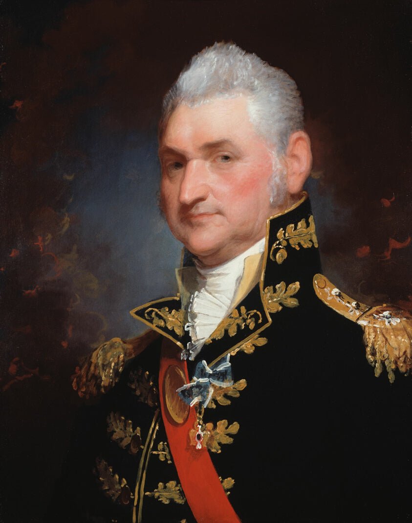 Major-General Henry Dearborn by  Gilbert Stuart, 23x16"( A2 size) Poster Print