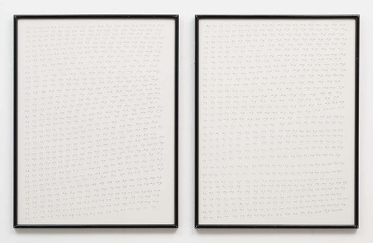 Marcel Broodthaers - M.B. M.B. M.B..., vintage art, A3 (16x12")  Poster Print 