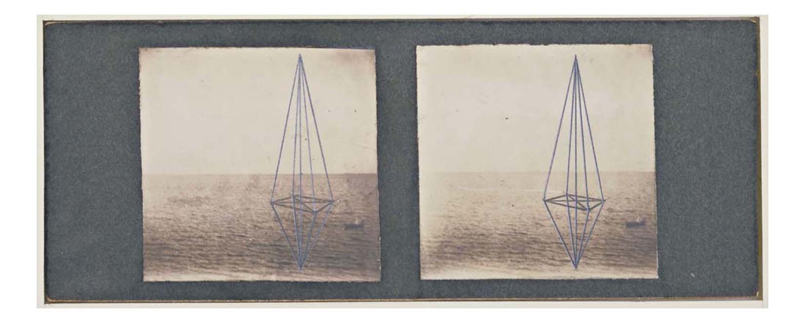 Marcel Duchamp - Handmade Stereopticon Slide, 16x12" (A3) Poster Print