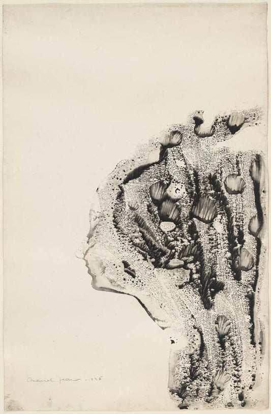 Marcel Jean - Decalcomania, vintage art, A3 (16x12")  Poster Print 