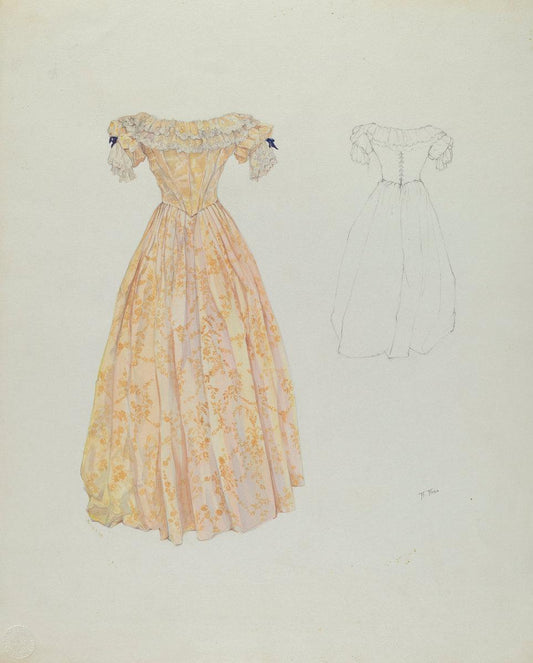 Margaret Concha:Wedding Dress,16x12"(A3) Poster