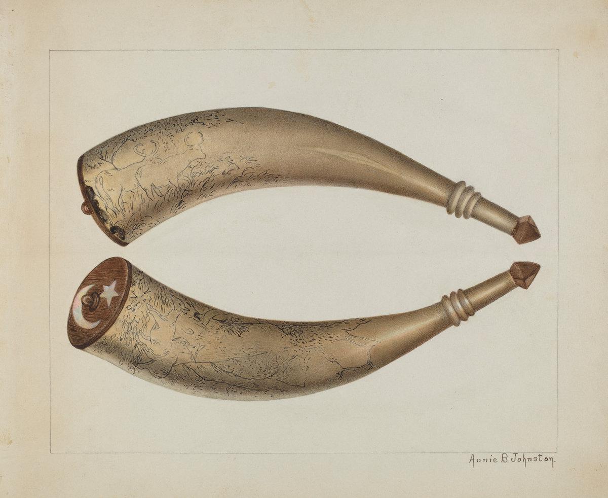 Margaret Stottlemeyer:Powder Horn,16x12"(A3) Poster