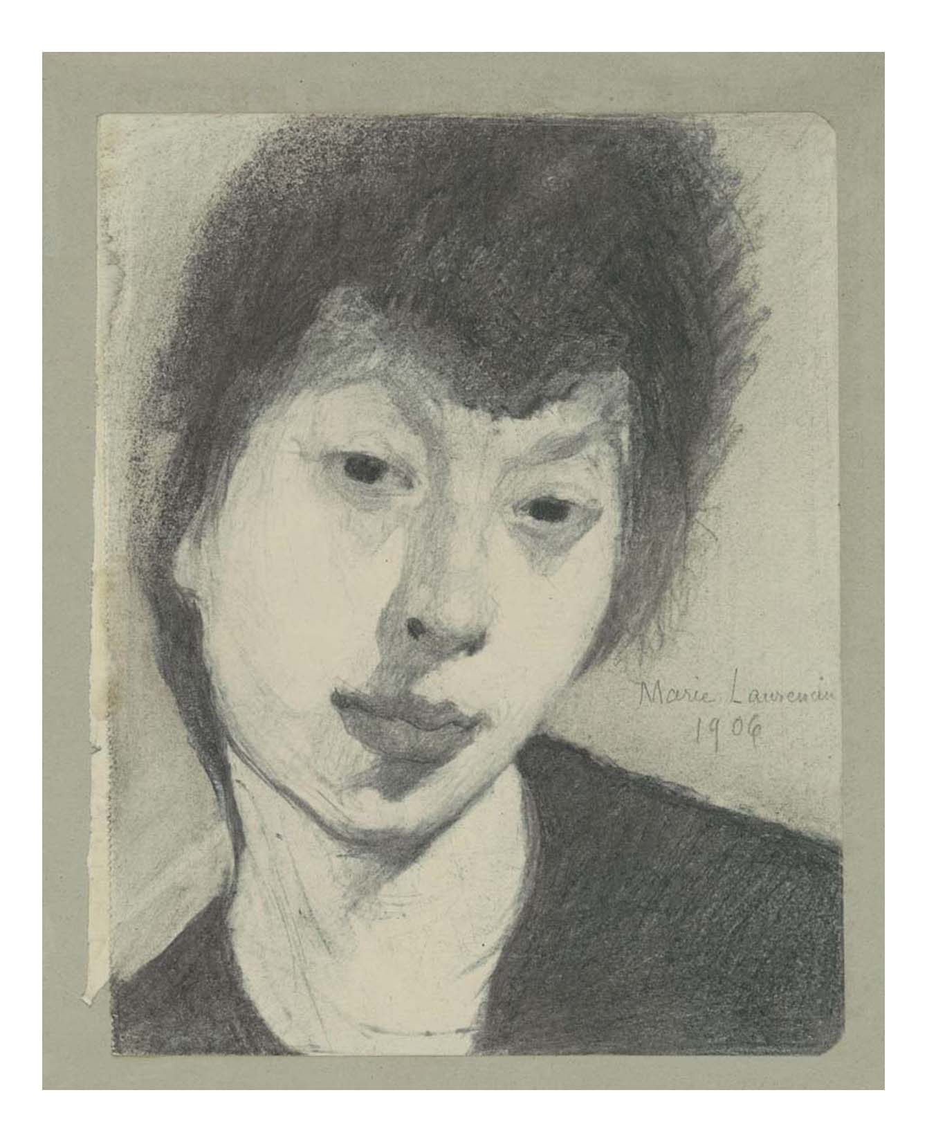 Marie Laurencin - Self-Portrait, 16x12" (A3) Poster Print
