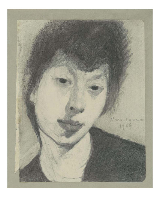 Marie Laurencin - Self-Portrait, 16x12" (A3) Poster Print