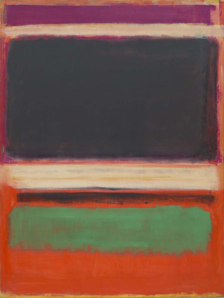 Mark Rothko - No. 3 No. 13, vintage art, modern poster print