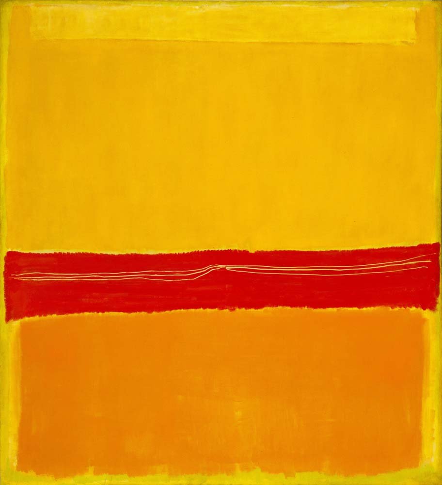 Mark Rothko - No. 5 No. 22, vintage art, modern poster print