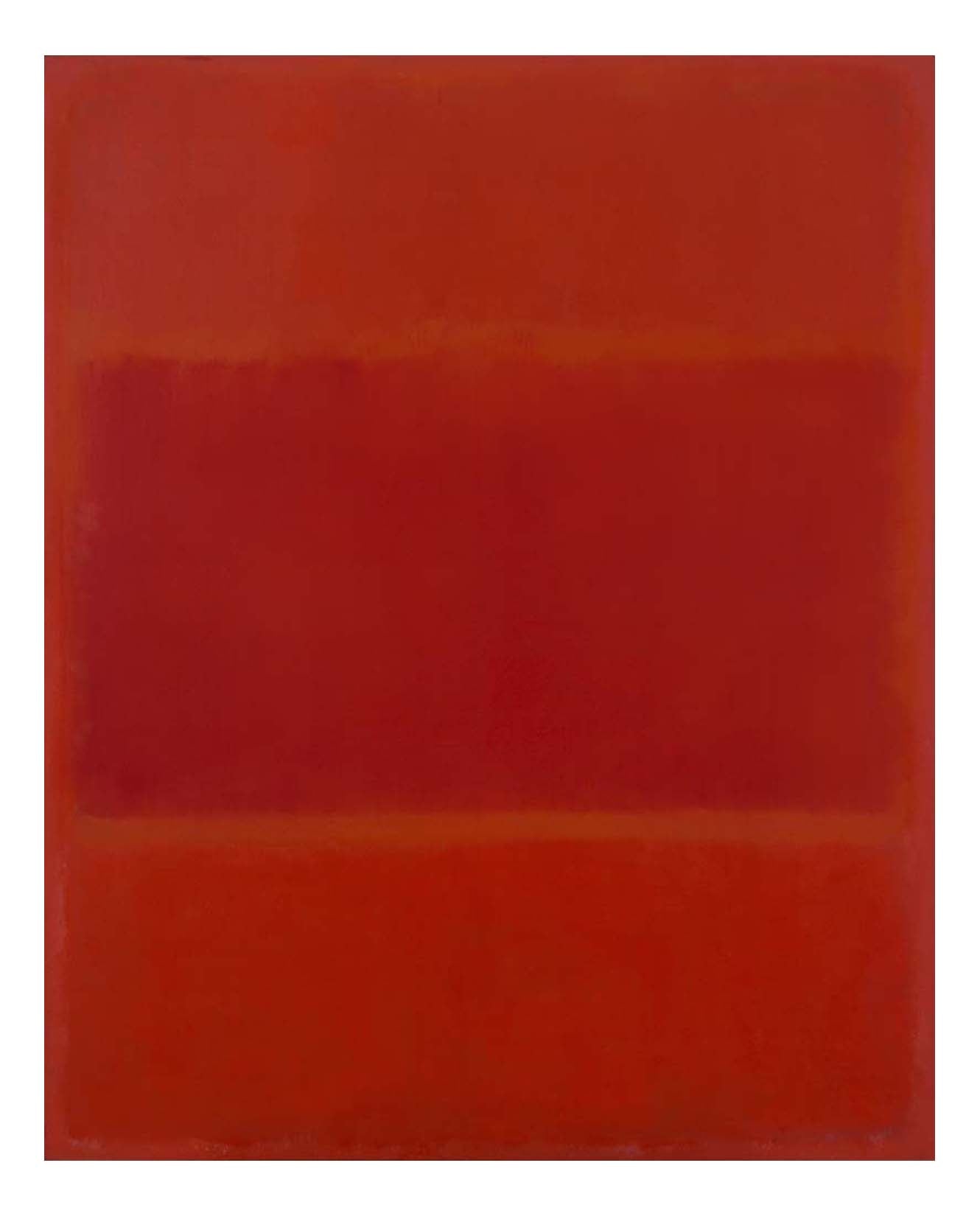 Mark Rothko - Red and Orange, 16x12" (A3) Poster Print