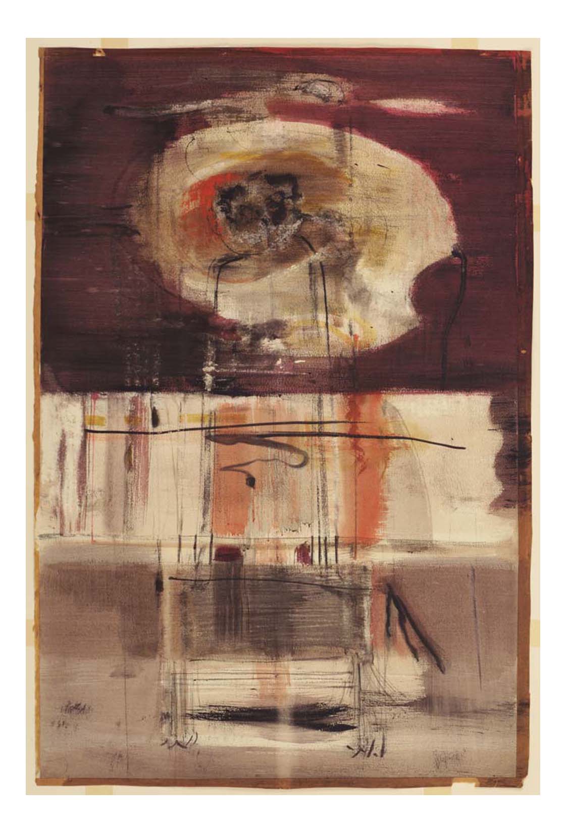 Mark Rothko - Untitled (2), 16x12" (A3) Poster Print