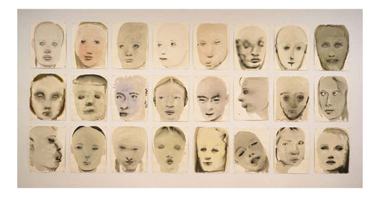 Marlene Dumas - Chlorosis, 16x12" (A3) Poster Print