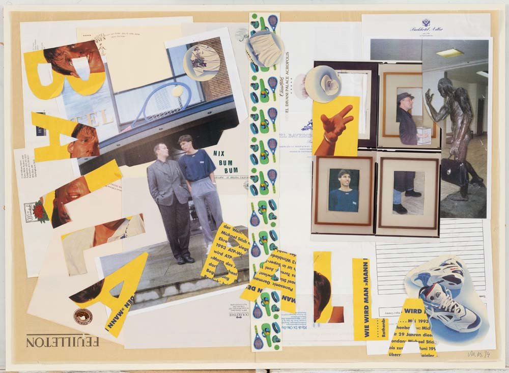 Martin Kippenberger - Balla Balla, vintage art, A3 (16x12")  Poster Print 