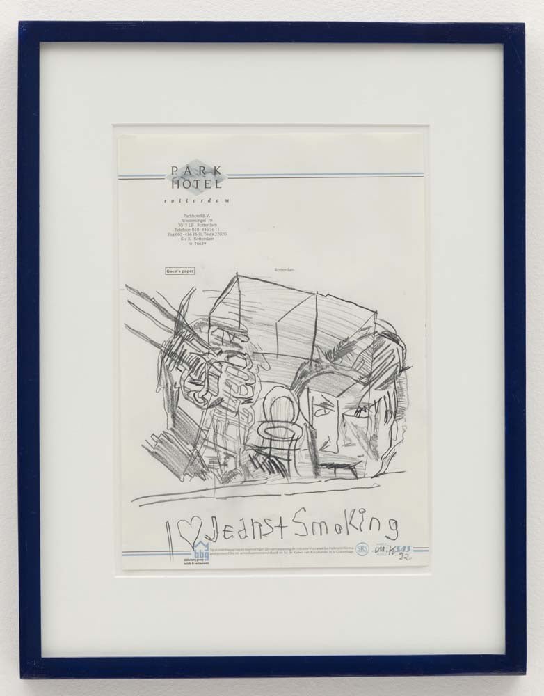 Martin Kippenberger - Untitled (2), vintage art, A3 (16x12")  Poster Print 