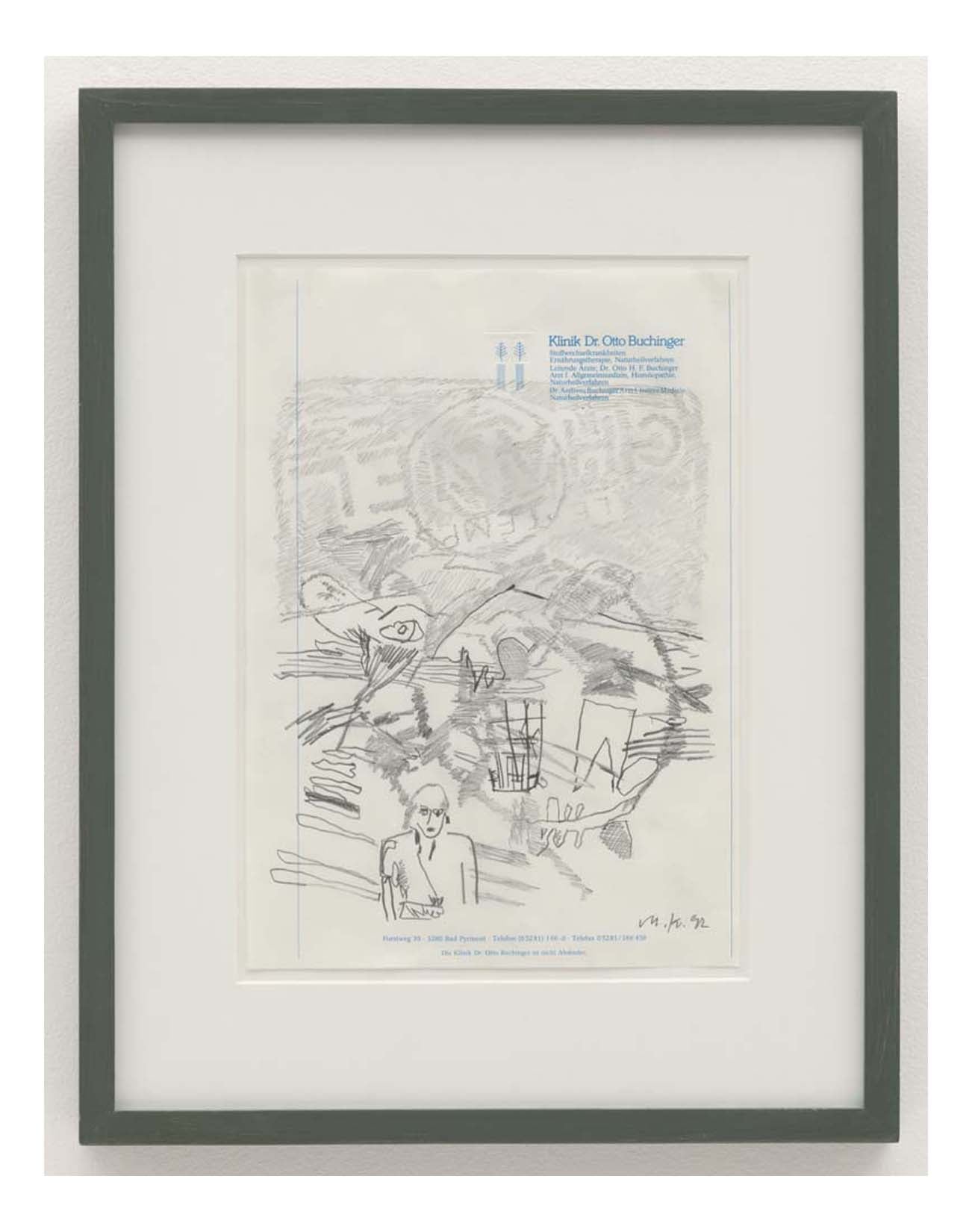 Martin Kippenberger - Untitled (4), 16x12" (A3) Poster Print