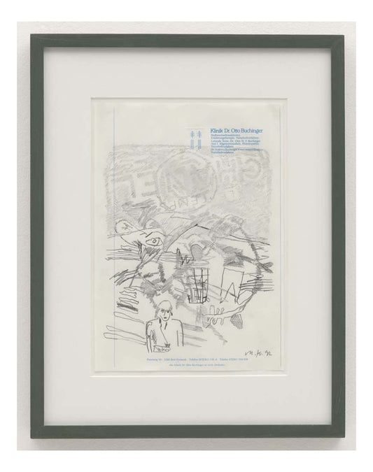 Martin Kippenberger - Untitled (4), 16x12" (A3) Poster Print