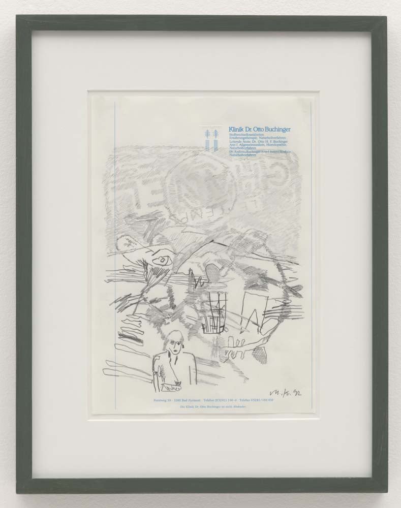 Martin Kippenberger - Untitled (4), vintage art, modern poster print