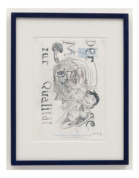 Martin Kippenberger - Untitled (5), 16x12" (A3) Poster Print