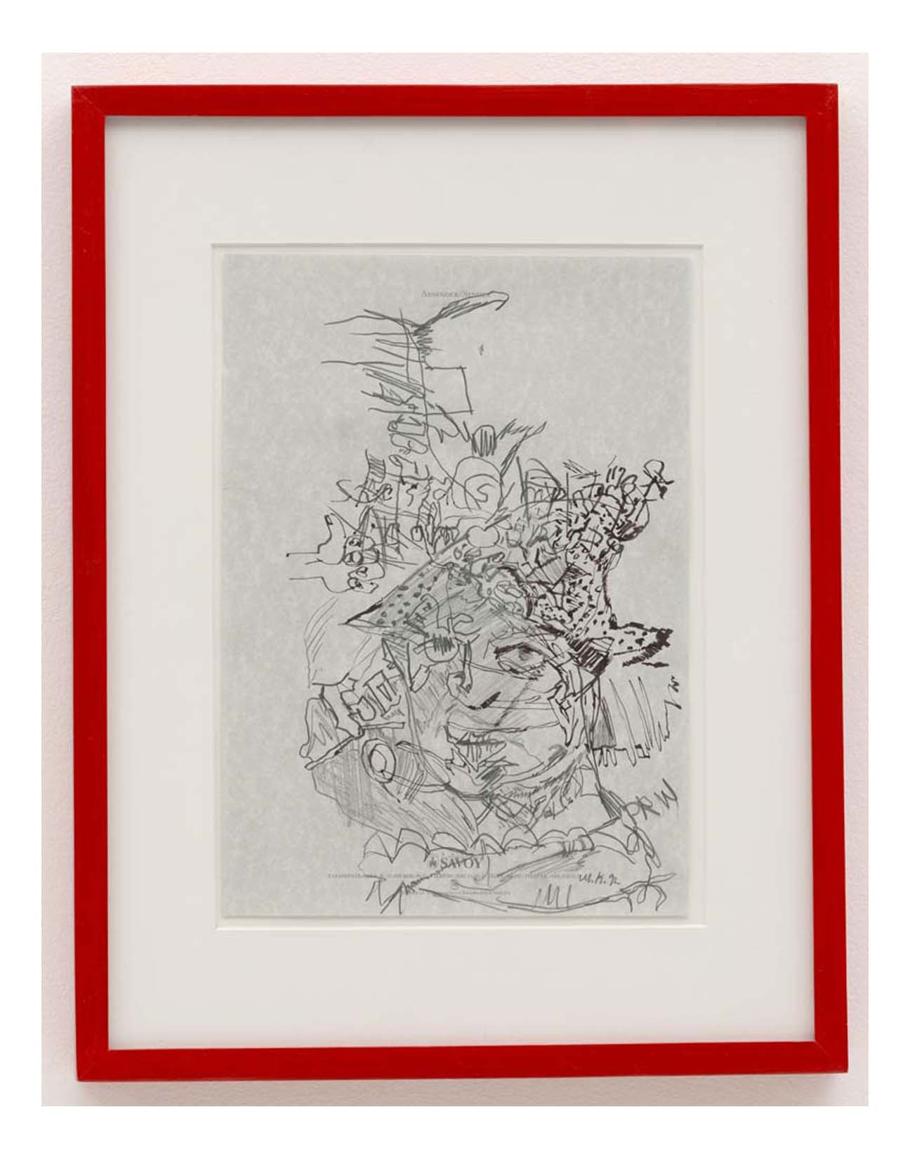 Martin Kippenberger - Untitled (6), 16x12" (A3) Poster Print