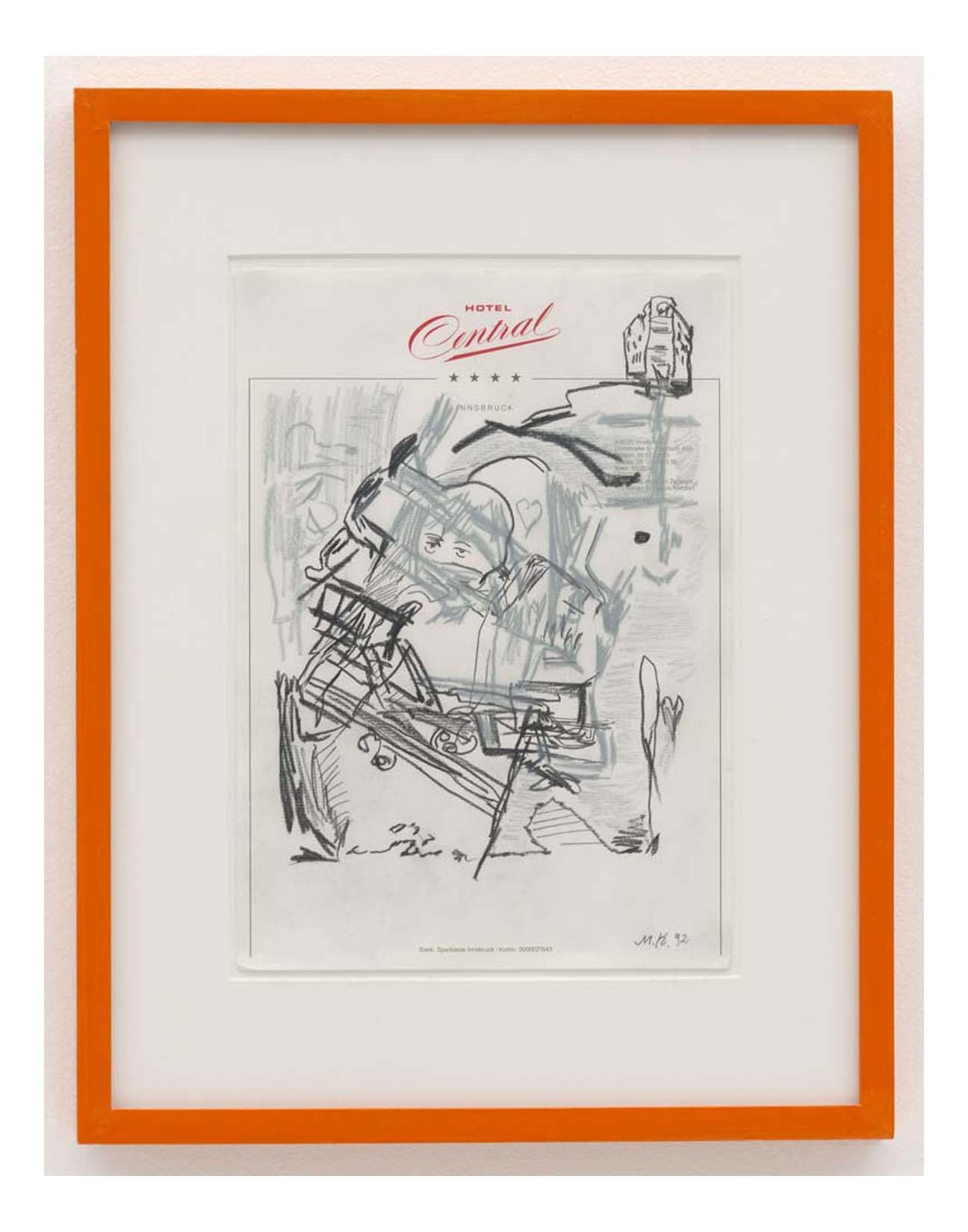 Martin Kippenberger - Untitled (7), 16x12" (A3) Poster Print