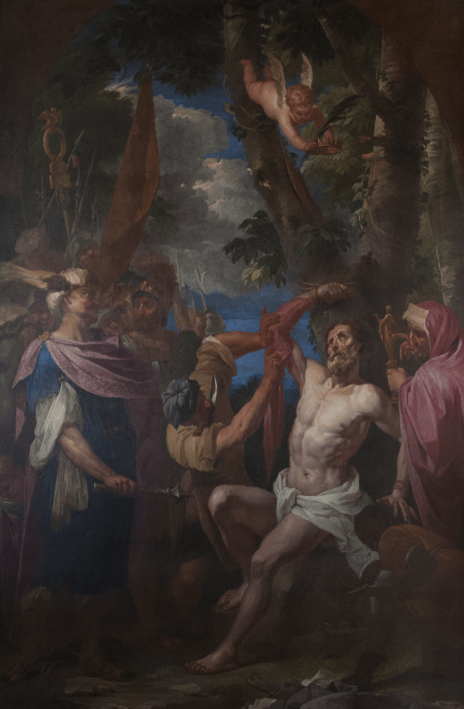 Martyrdom of Saint Bartholomew, vintage artwork by Gaspard de Crayer, 12x8" (A4) Poster
