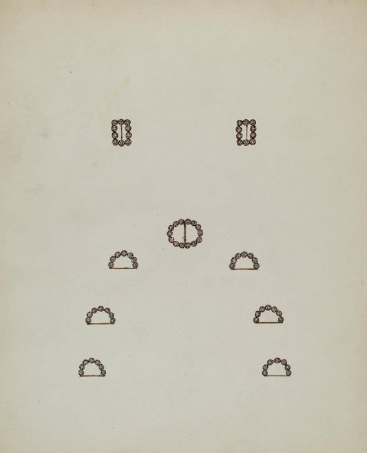 Mary Fitzgerald:Slides and Buckles,16x12"(A3) Poster