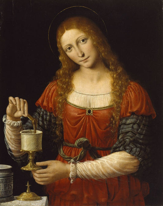 Mary Magdalen, vintage artwork by Andrea Solario, A3 (16x12") Poster Print