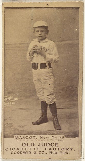 Mascot New York from the Old Judge series for Old Judge Cig-16x12"(A3) Poster