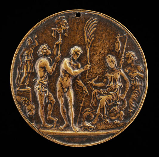 Master IO.F.F.:Allegorical Scene-Sacrifice to Diana,16x12"(A3) Poster