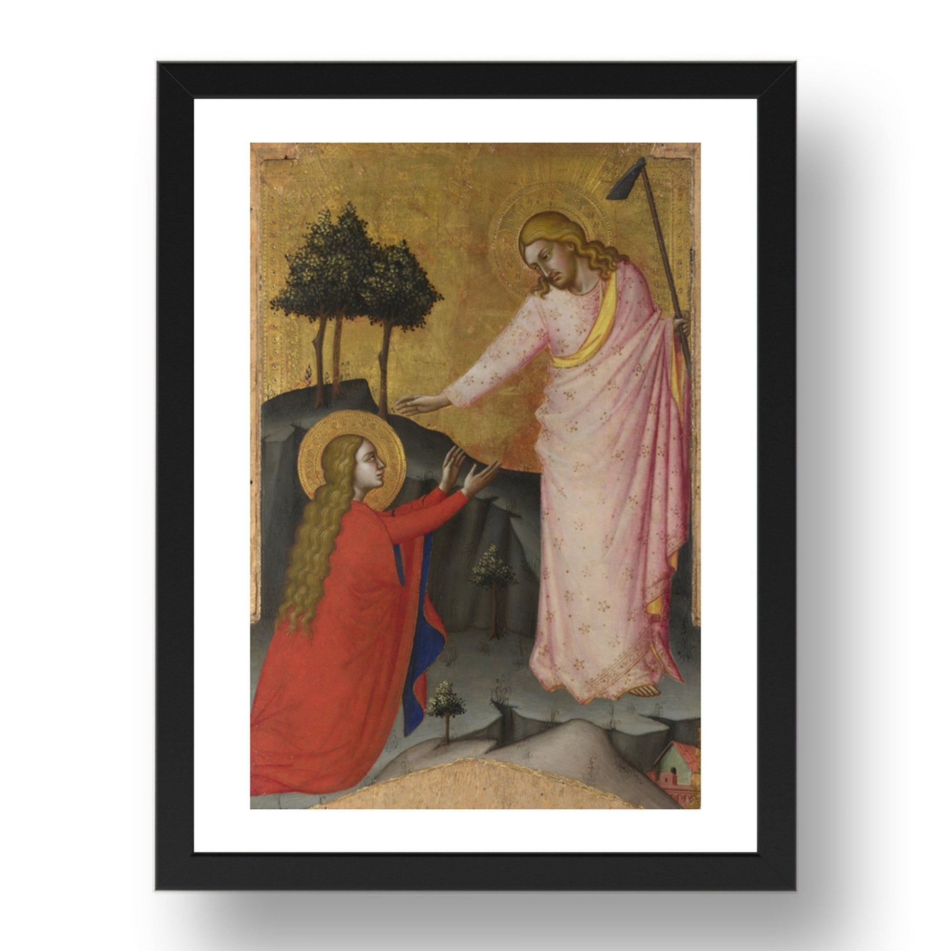 Master of the Lehman Crucifixion: Noli me Tangere, Poster in 17x13"(A3) Frame