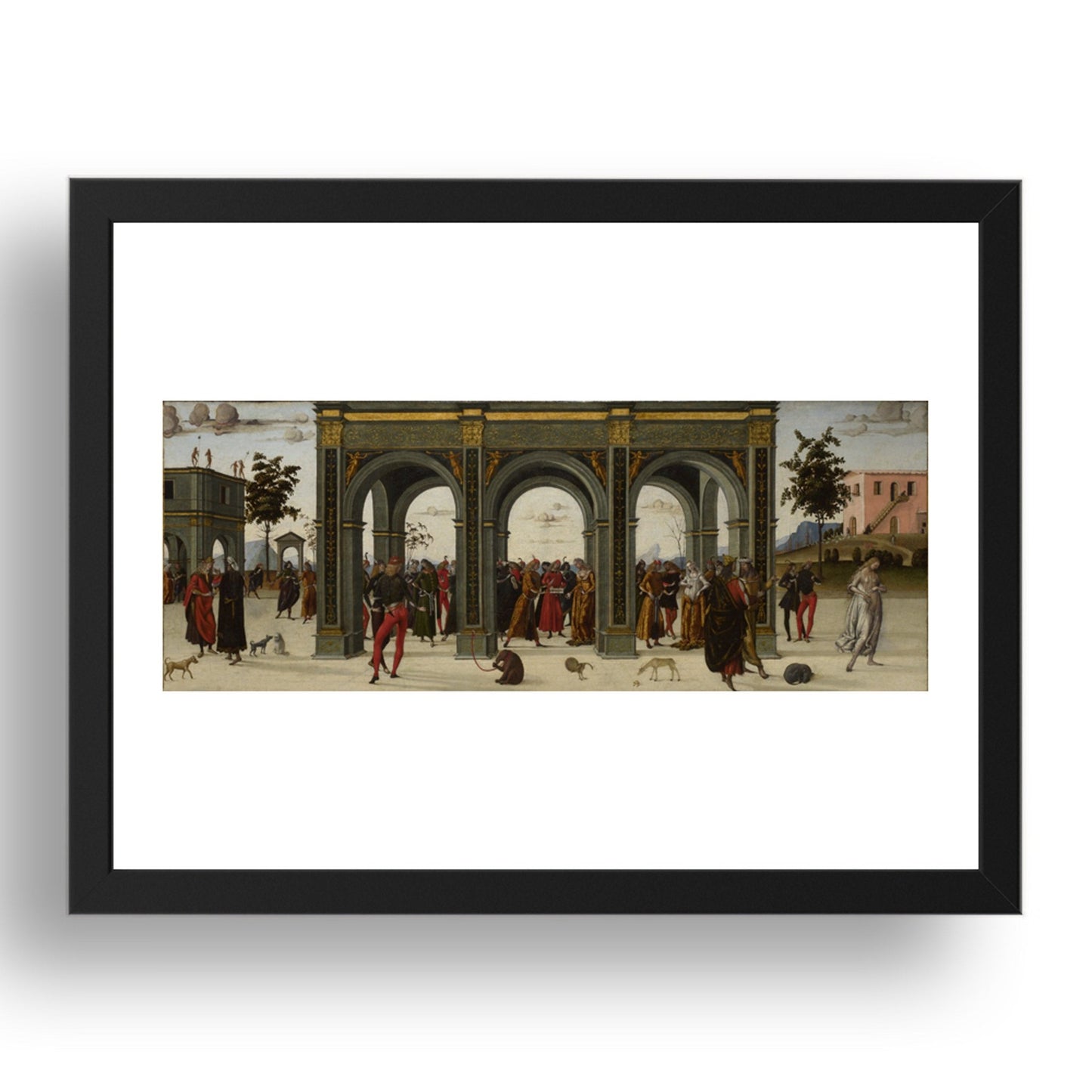 Master of the Story of Griselda: The Story of Griselda, Part II: Exile, Poster in 17x13"(A3) Frame