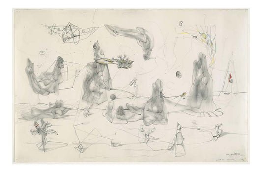 Matta - Endless Nude, 16x12" (A3) Poster Print