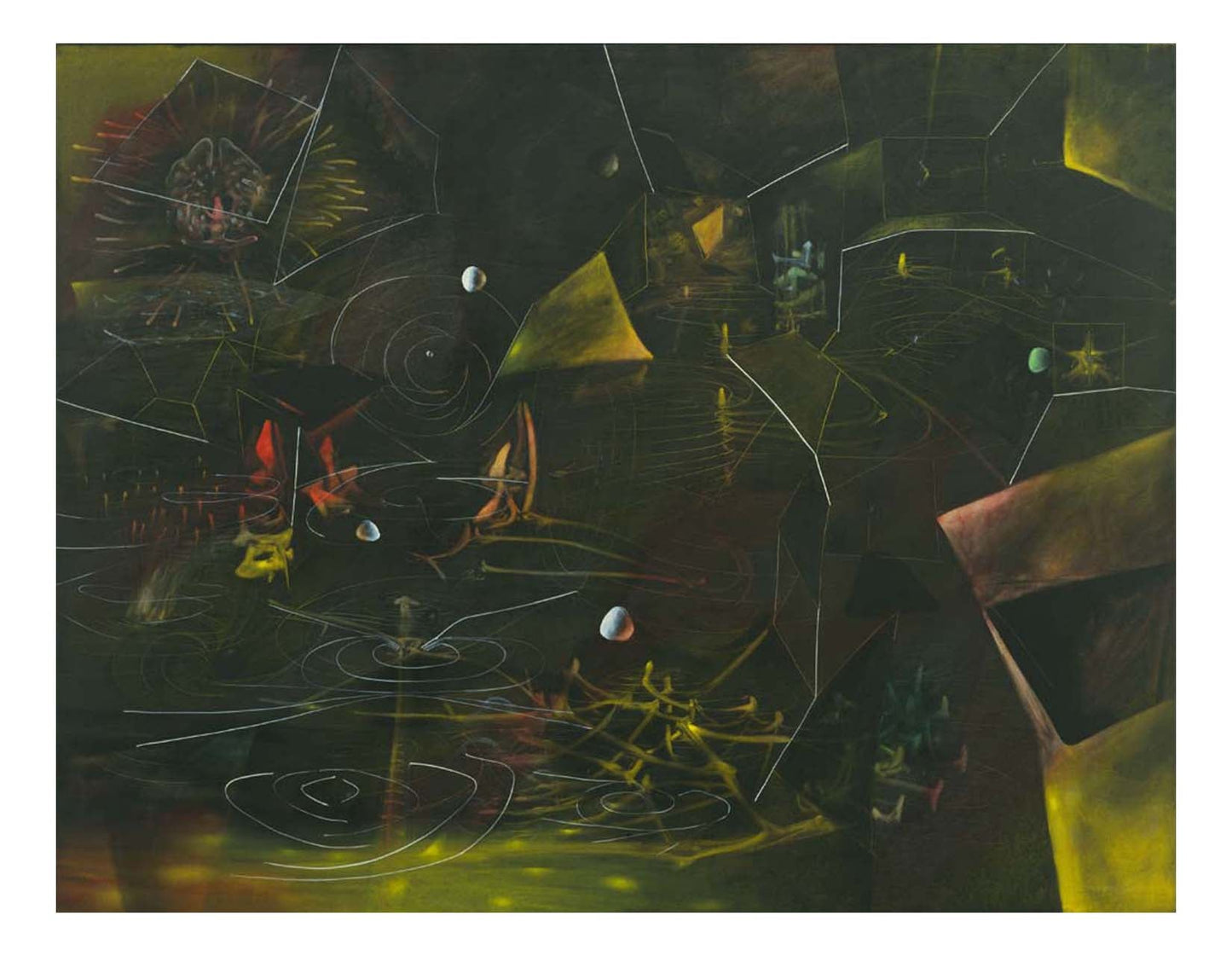 Matta - The Vertigo of Eros, 16x12" (A3) Poster Print